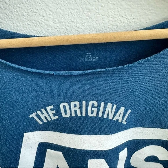 Vans Off the Shoulder Cropped Tee - Picture 3 of 5